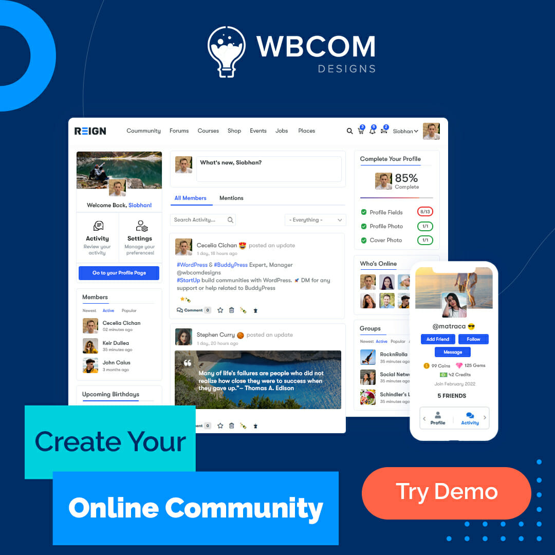 Create online Community